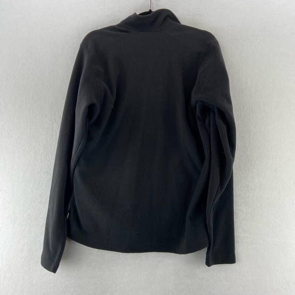Helly Hanson Black Fleece Zip‎ Jacket Sz Medium - Picture 3 of 9